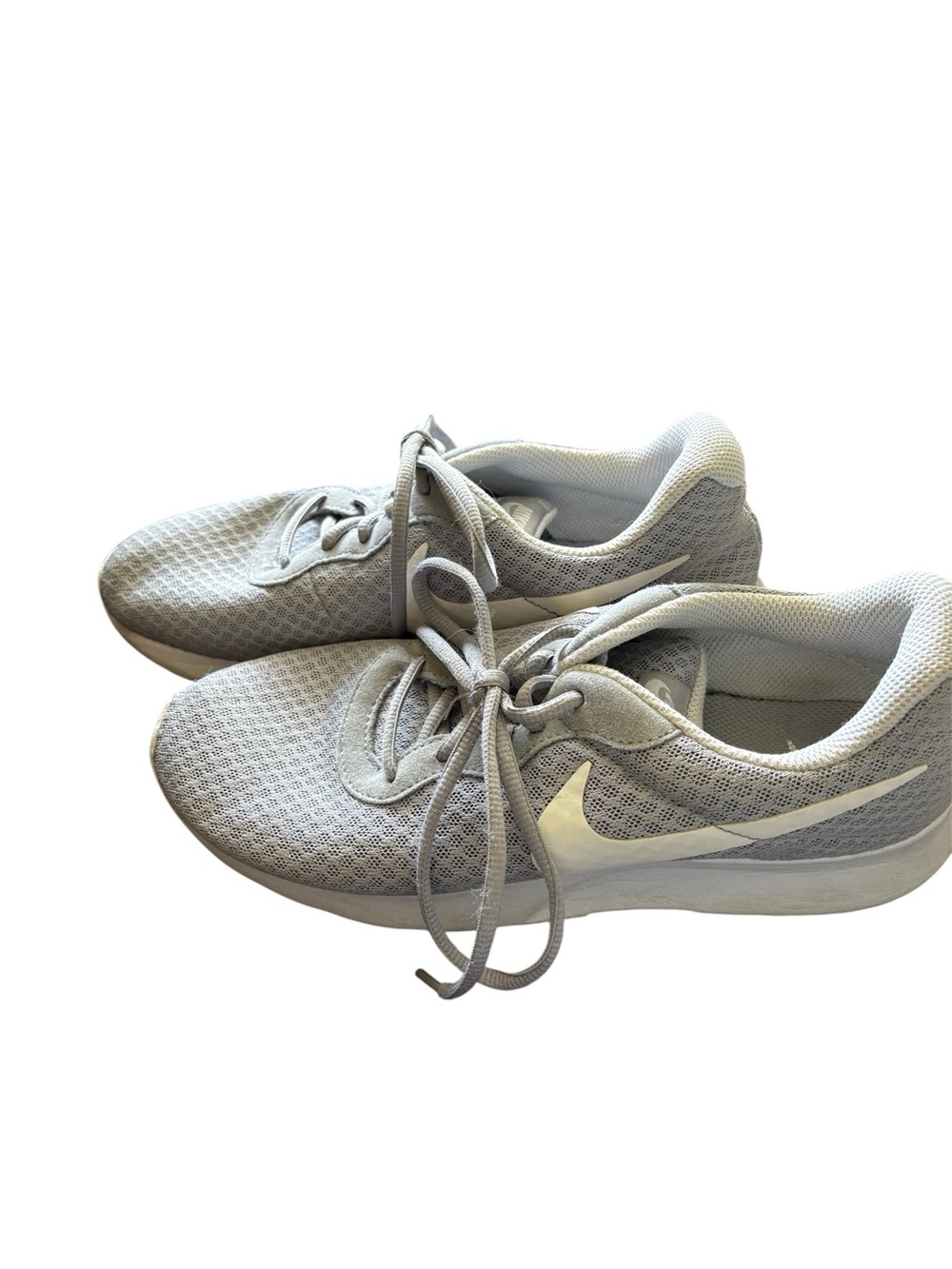 Nike Women’s Light Gray Mesh Training Sneakers